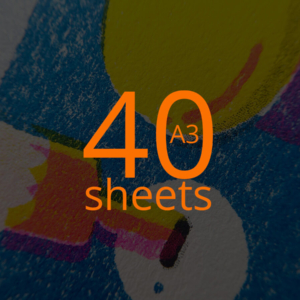 40 sheets (A3, single-sided)